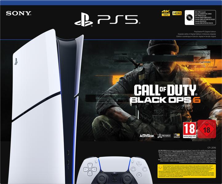 Actual product image Sony PS5 Console Digital & Call of Duty (EU)