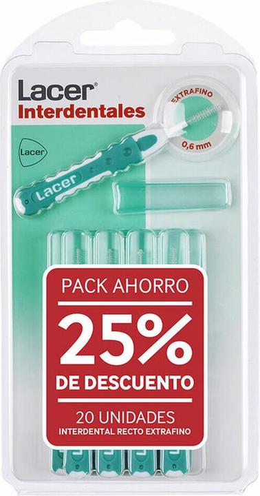 Produktbild Lacer INTERDENTAL ANGULAR Extrafino Sortiment (20 x)