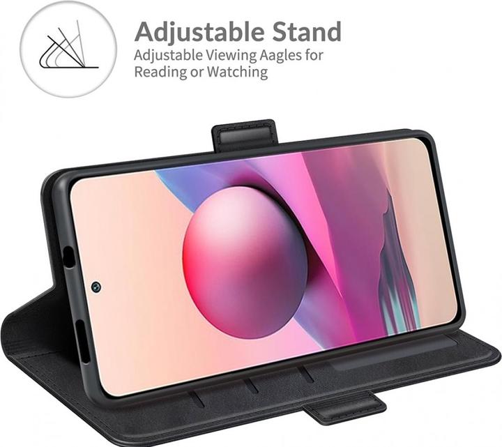 Actual product image Screenguard Xiaomi Redmi Note 10S CardLounge Leather Case (Xiaomi Redmi Note 10S)