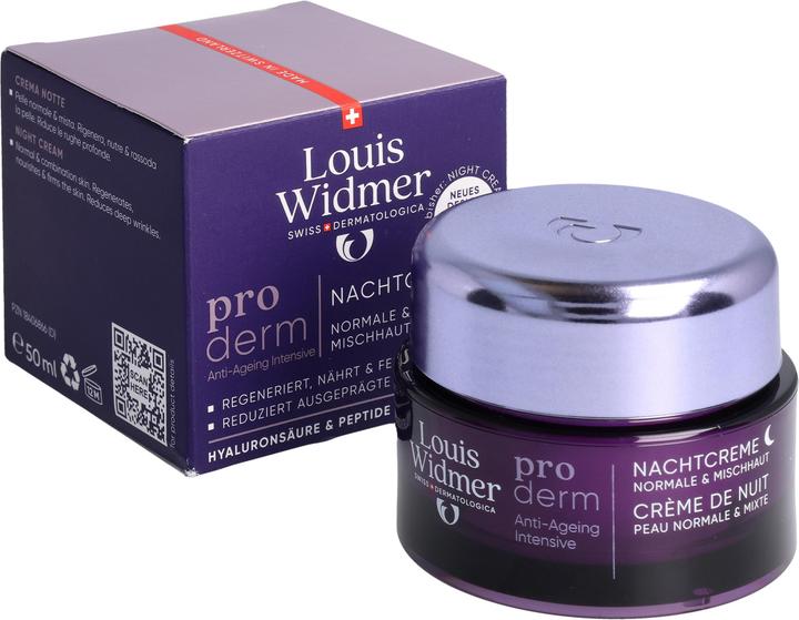 Immagine prodotto Louis Widmer Proderm Nachtcreme parf 50ml (50 ml, Crema notte)
