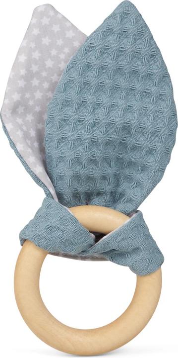 Image du produit Grünspecht Hochet avec oreilles en tissu