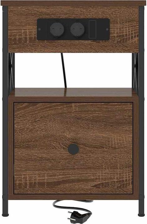 Actual product image vidaXL Bedside table