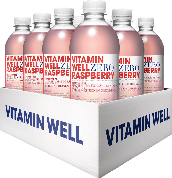 Vitamin Well Zero Raspberry (Früchte, 12 x)