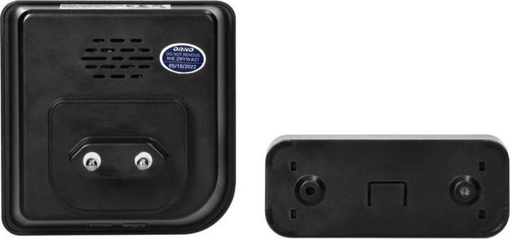 Actual product image Orno TOGI AC network wireless doorbell, black