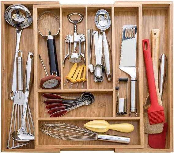 Productafbeelding Ruhhy Bamboe Keuken Organisator