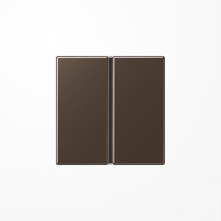 Actual product image JUNG Rocker 1t switch A mocha glz A401TSAMO