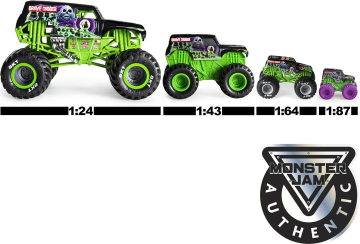 Actual product image Spin Master Monster Jam- official Mini Mystery Monster Truck