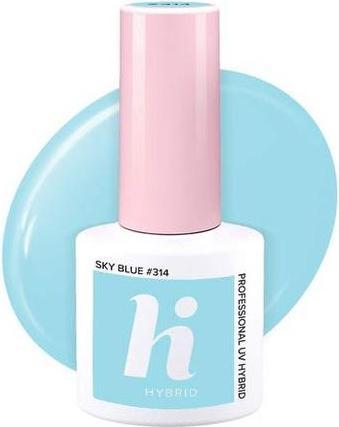 314 Bleu ciel vernis à ongles 5ml (Bleu ciel)