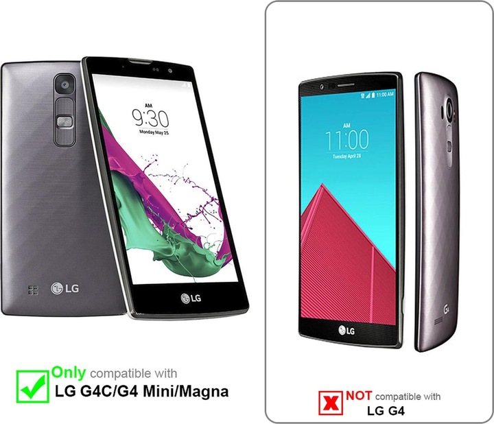 Produktbild Cadorabo Displayschutzglas (1 Stück, LG G4c, LG G4 Mini, LG Magna)