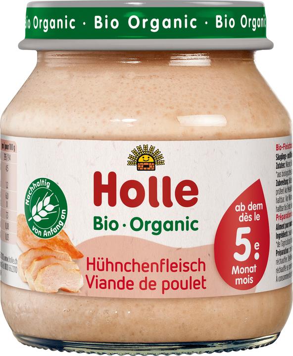 Produktbild Holle Hühnchenfleisch (125 g)