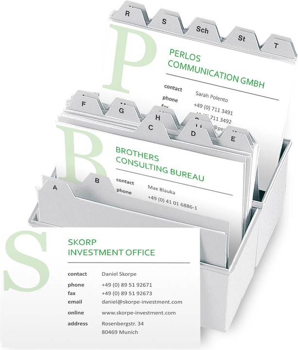 Image du produit Sigel Fiches d'information (A7, 185 g/m², 20 x)