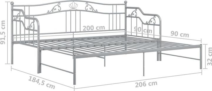 Image du produit vidaXL Schlafsofa-Gestell (90 x 200 cm)