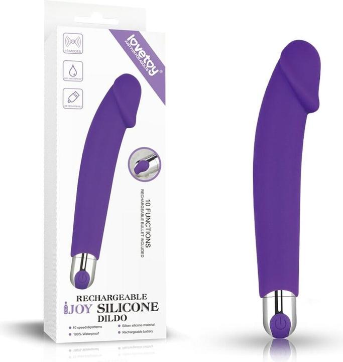 Image du produit Lovetoy Godemiché rechargeable en silicone IJOY Violet