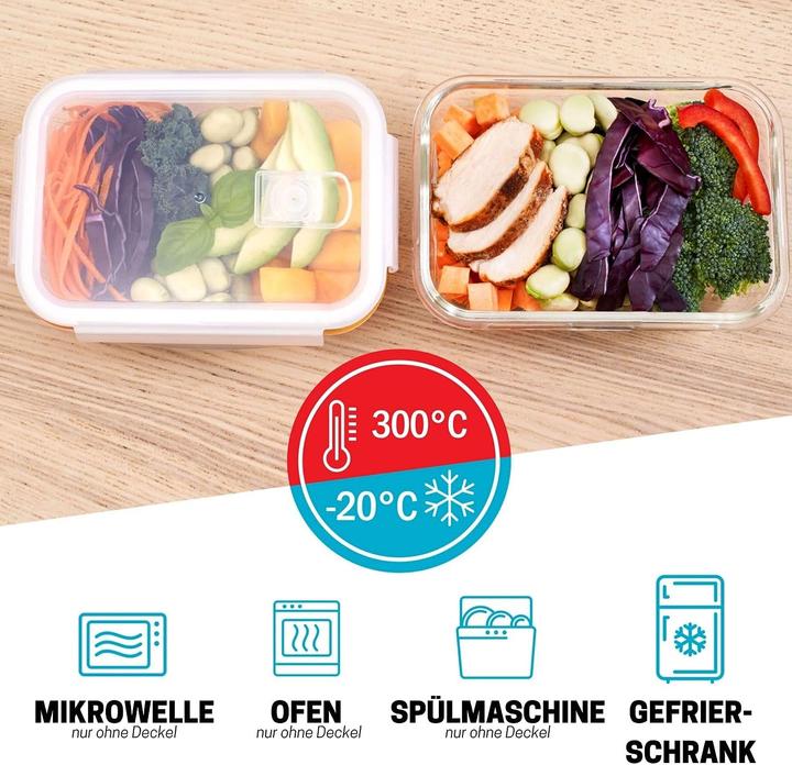 Actual product image Igluu Meal Prep Storage boxes (0.84 l)