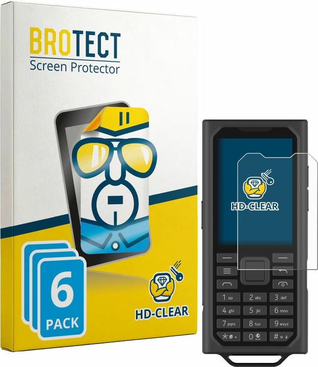 Produktbild BROTECT Schutzfolie für HMD Terra M Displayschutz Displayschutzfolie Folie Klar Transparent