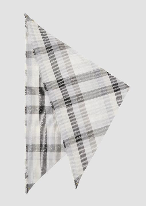 Produktbild s.Oliver Schal Quadratischer Schal mit Karomuster