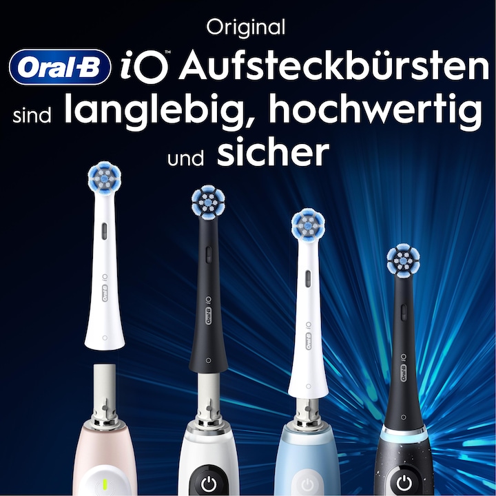 Image du produit Oral-B iO Nettoyage en douceur (4 x)