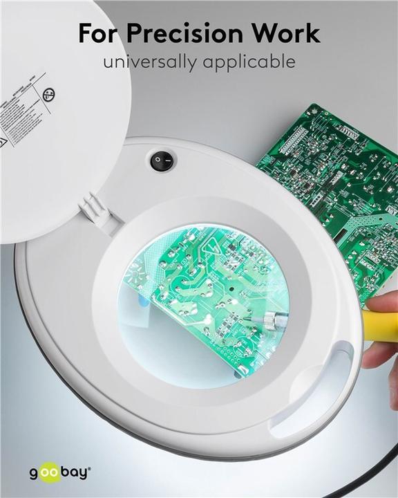 Produktbild Goobay LED-Klemm-Lupenleuchte, 8 W (650 lm)