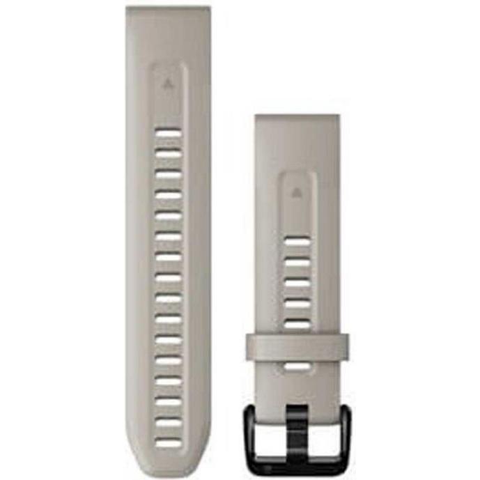 Thumbnail - Garmin QuickFit (20 mm, Silikon, fenix 5S, fenix 6S, fenix 6S Pro, fenix 5S Plus), Uhrenarmband, Grau