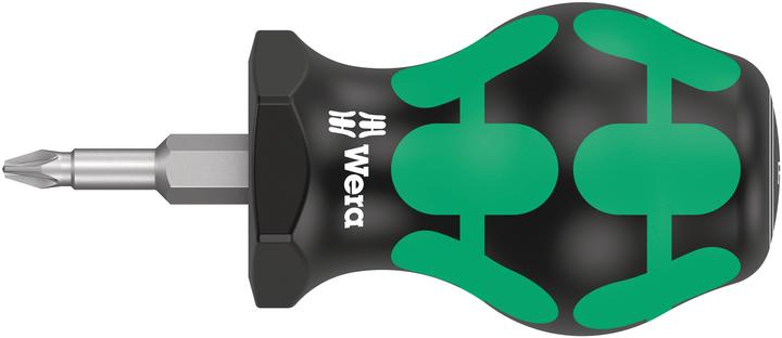Productafbeelding Wera 355 PZ Cross-recess stubby/gasschroevendraaier (Kruisvormig PZ)