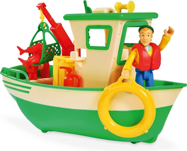 Simba Sam Charlie's fishing boat with figure