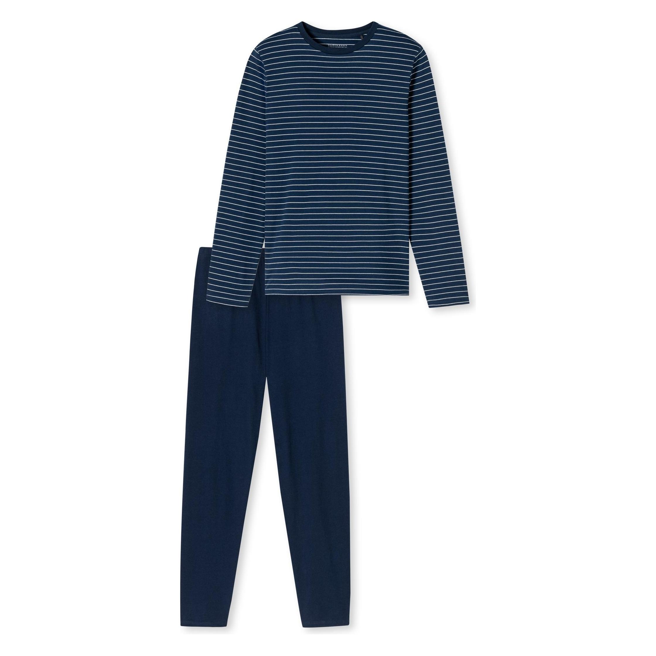 Schiesser, Herren, Pyjamas, Schlafanzug Lang, Mehrfarbig, (4XL)