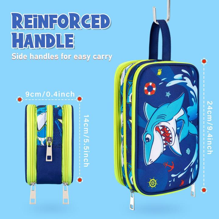 Produktbild Only-Bags.Store Kinderkulturtasche- Kinderkulturtasche zum Aufhängen Waschbeutel Kosmetiktasche