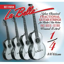 La Bella FG 114 1/4 Guitar, Saiten