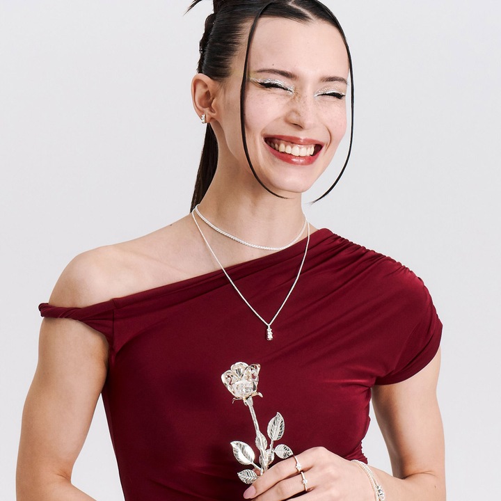 Produktbild Thomas Sabo Halskette mit HARIBO Goldbär Anhänger Silber (Silber 925, 45 - 50 cm)