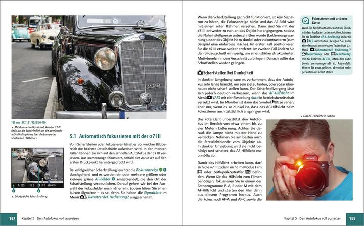 Produktbild Sony A7 III (Deutsch, Christian Sänger, Dr. Christian Sänger, Dr. Kyra Sänger, Kyra Sänger, 2018)