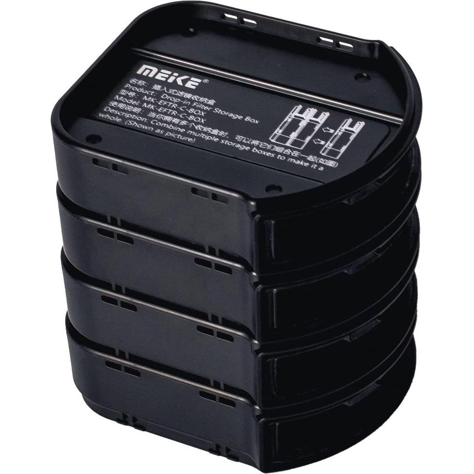 Meike Drop in Filter Storage Box 4pcs, Objektivadapter