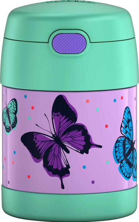 Thermos Isolier-Speisegefäss FUNTAINER Food Jar Schmetterlinge, Fassungsvermögen: 0,3 L, doppelwandiger
