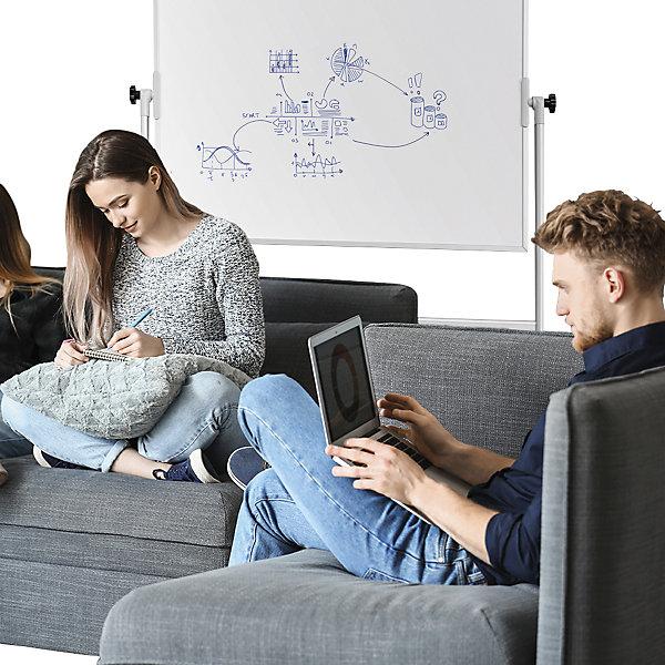 Image du produit Magnetoplan MAGNETOP. Tableau blanc mobile design CC 1240690liert 1800x1200mm (180 x 120 cm)