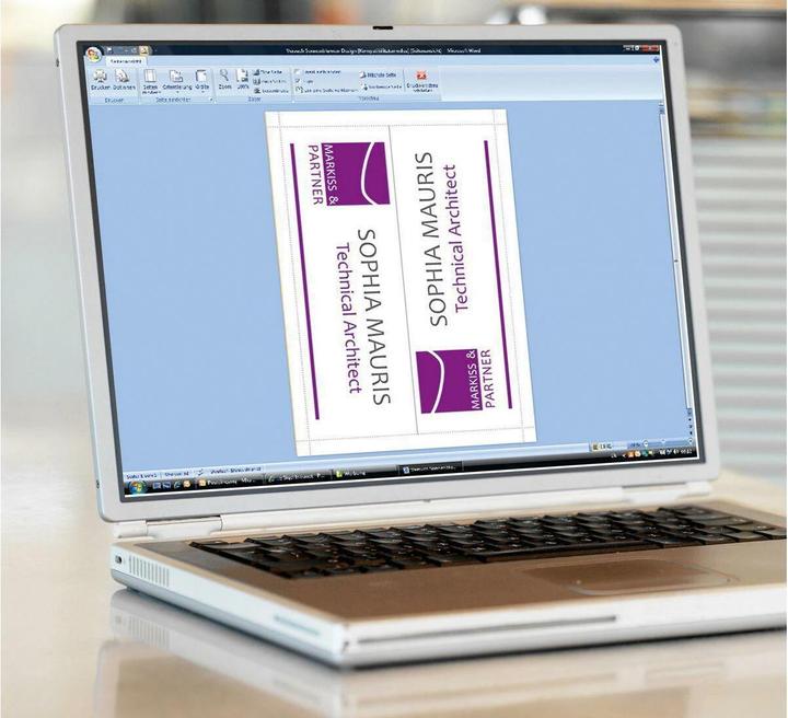 Actual product image Sigel Place cards (A4, 185 g/m², 20 x)