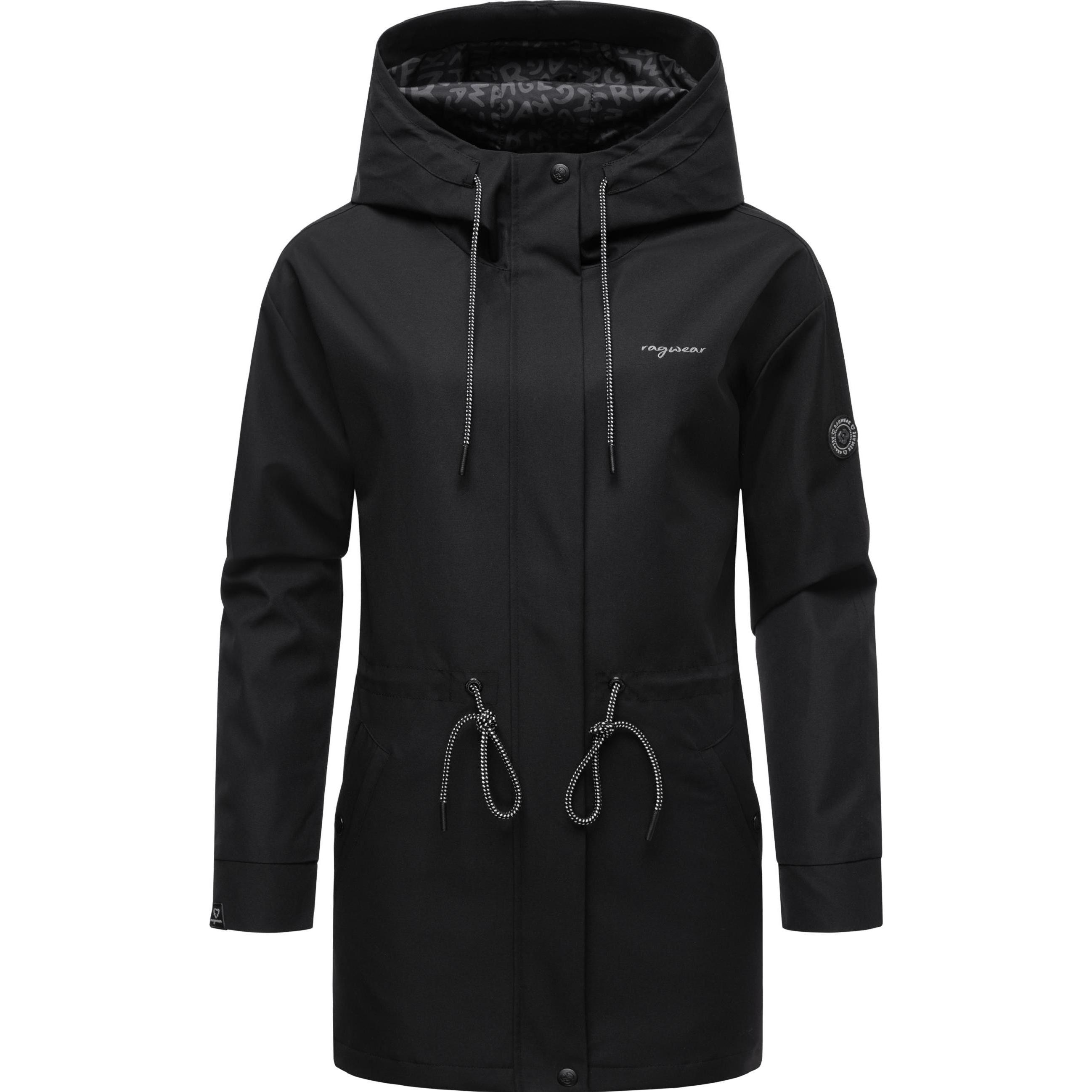 Ragwear, Damen, Jacke, Urbanna Remake (XS), Schwarz, XS