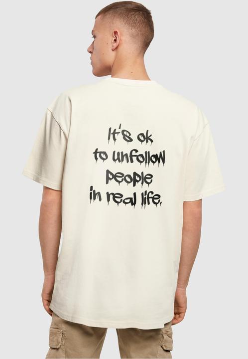 Produktbild Merchcode Unfollow front X Oversize Tee - 112215 (S)