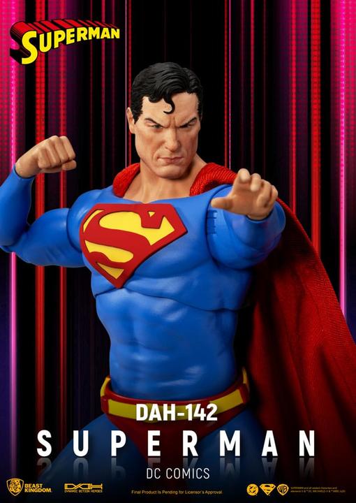 Actual product image Beast Kingdom DC Comics Actionfigur Superman 20 cm
