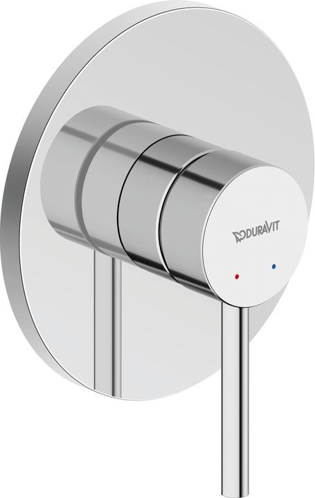 Actual product image Duravit Circle single lever mixer set, concealed, chrome, CE4210007010