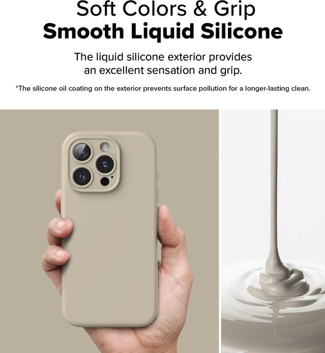 Produktbild Ringke Case for iPhone 16 Pro SILICONE MAGNETIC STONE (Apple iPhone 16 Pro)