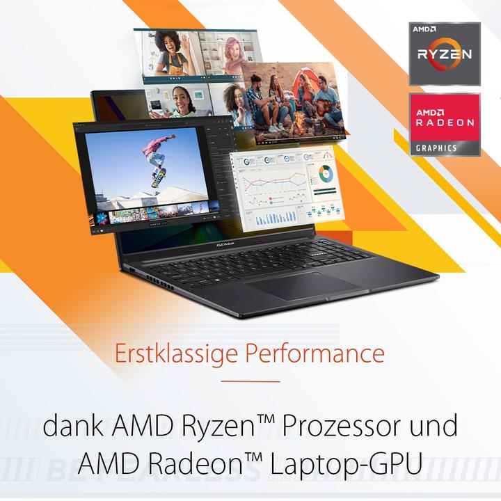 Produktbild ASUS Vivobook 16 (16", 1000 GB, 16 GB, CH, AMD Ryzen 7 5825U)