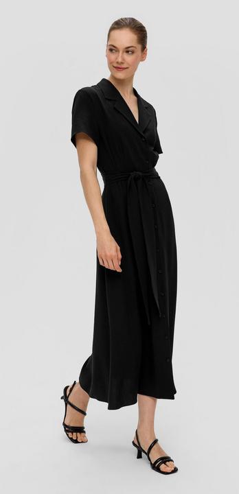 Image du produit S.Oliver Kleid Kurzarmkleid mit Bindeband (36)