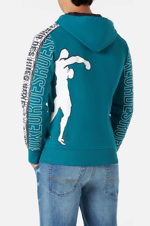 Immagine prodotto Boxeur des Rues Zip integrale con cappuccio e stampe (M)