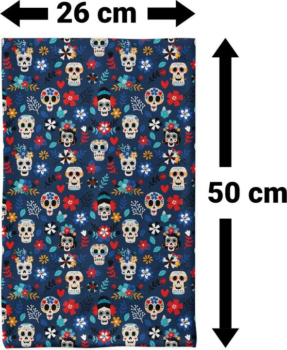 Actual product image Maskworld Schlauchschal Dia de los Muertos