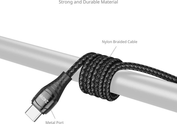Image du produit SmallRig 240W Power Cable with Led Display 5113 (1 m, USB 3.1, 240 W)