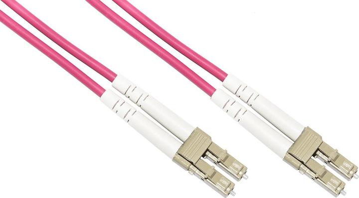 CAVO FIBRA OTTICA 3 MT LC/LC MULTIMODALE DUPLEX 50/125 OM4 (U/FTP, CAT6, 3 m)