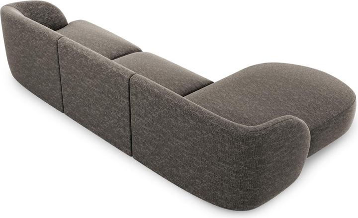 Image du produit Micadoni Canapé D'Angle Gauche, "Miley", 4 Places, 255x156x70Fabriqué en Europe (Canapé d'angle)