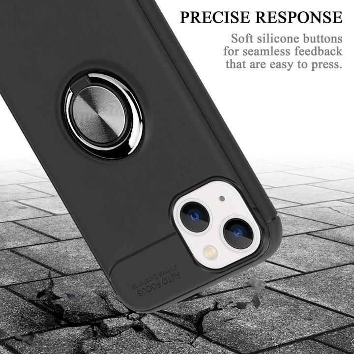 Produktbild Cadorabo Hülle für Apple iPhone 14 PLUS im TPU Auto Fokus Style (Apple iPhone 14 Plus)