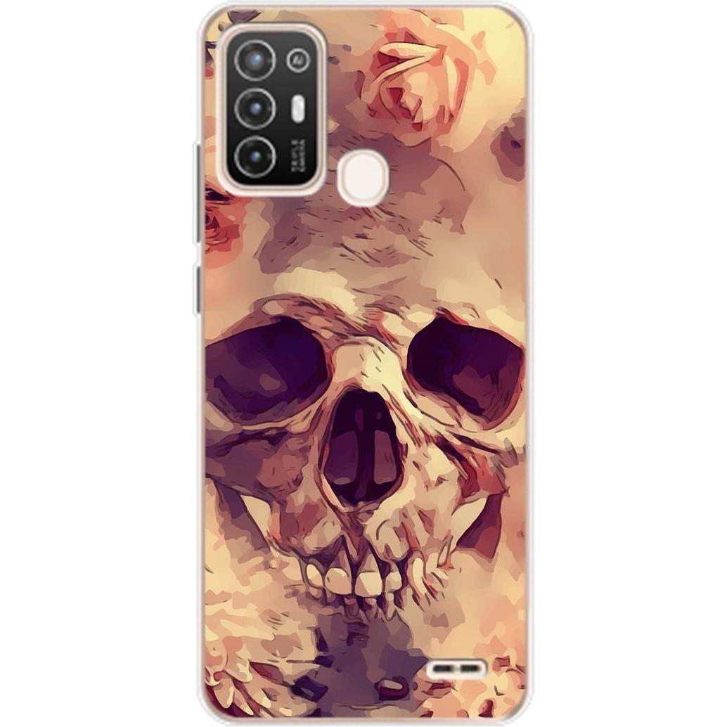 König Design Hülle Handy Schutz für ZTE Blade A52 Case Cover Tasche Bumper Etuis Backcover (ZTE Blade A52), Smartphone H...