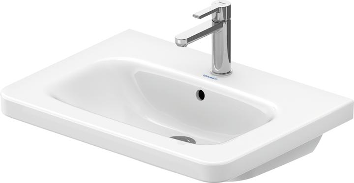 Image du produit Duravit Lavabo pour meuble DURASTYLE avec lavabo HLB 650x480mm 1 robinetterie blanc WG (480 mm, 650 mm)