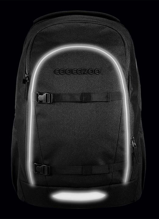 Actual product image Coocazoo EVERY Backpack, Midnight Black (30 l)